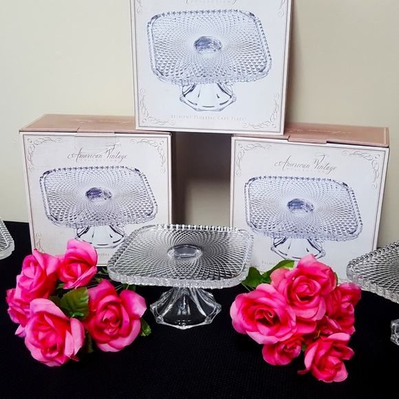American Vintage Party Supplies Belmont Pedestal Cake Plate Poshmark